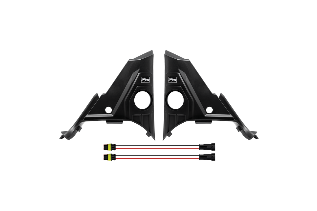 Polaris® Ranger 1500 A-Pillar Tweeter Adapter (Pair) V2 | UTVS-RNG-TSA