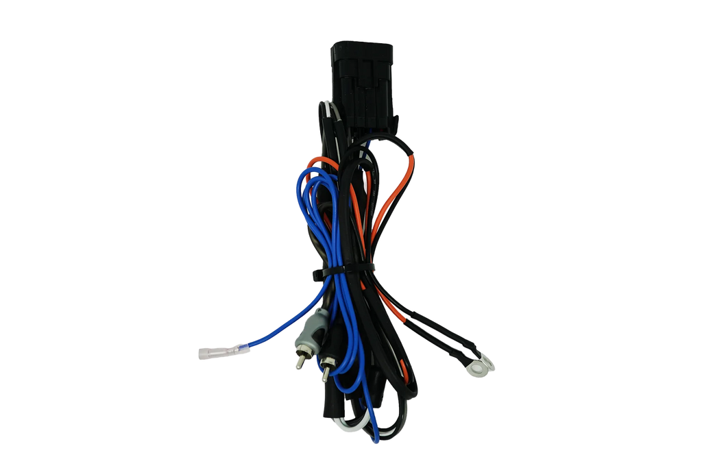 RZR® Ride Command Amplifier Harness - Turn On & Delay Regulated | UTVS-RZR-RC-RCA-REGULATED