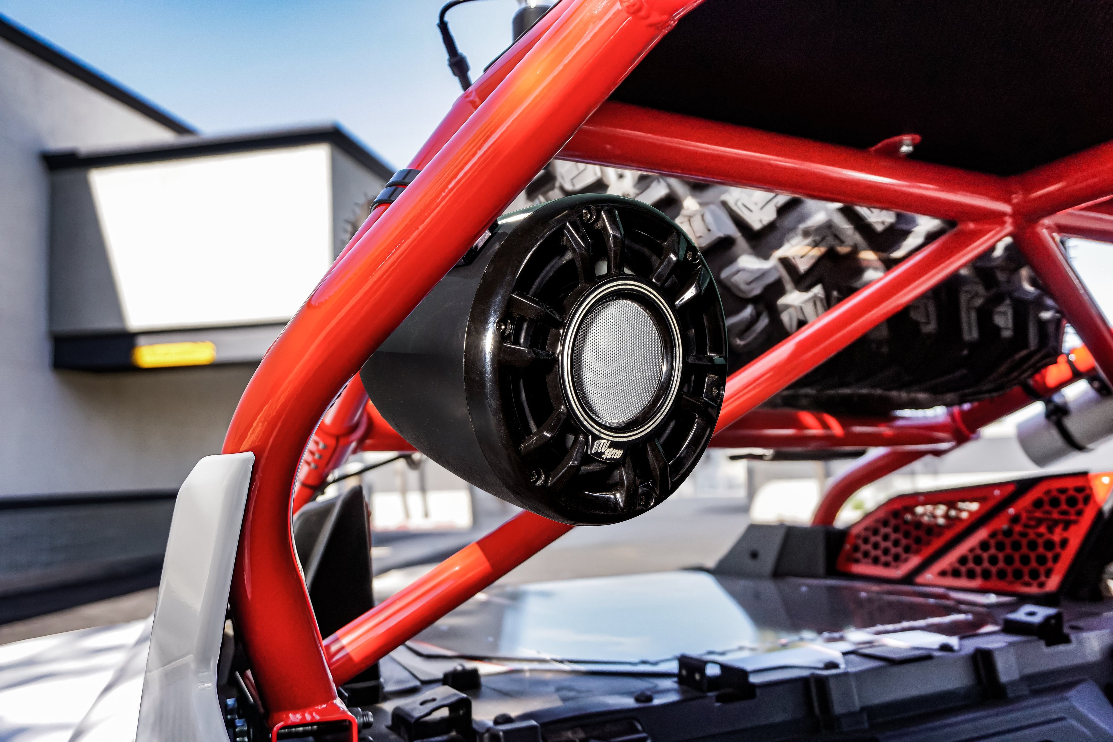 6.5" Compression Horn Speakers  V2 (Pair) | UTVS-E654