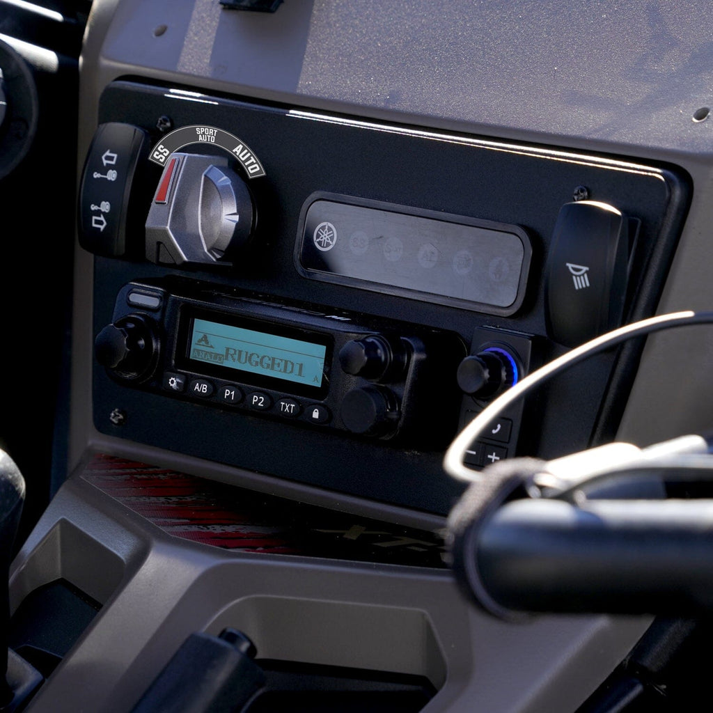 2024-2025 Yamaha YXZ 1000R Complete Communication Kit with Bluetooth Intercom and 2-Way Radio - STX Stereo Remote Head / M1 VHF Business Band