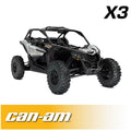 Can-Am Maverick X3 Complete Communication Kit with Bluetooth Intercom and 2-Way Radio - STX Stereo Remote Head / M1 VHF Business Band / Remote Head Mount Kit