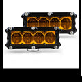 Heretic BA-4 Amber LED Pod Light - 2 Pack
