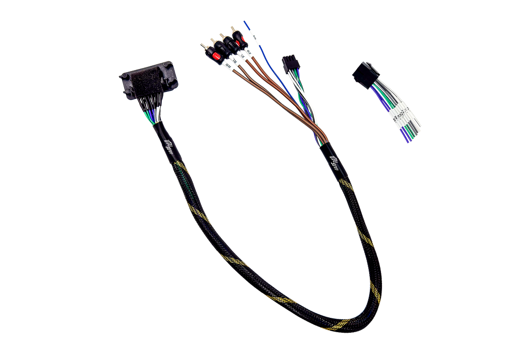 '20-'26 RZR® Pro Series Ride Command Front & Rear RCA Output + Speaker Wire & Remote | UTVS-PRO-RC-RCA-OUT